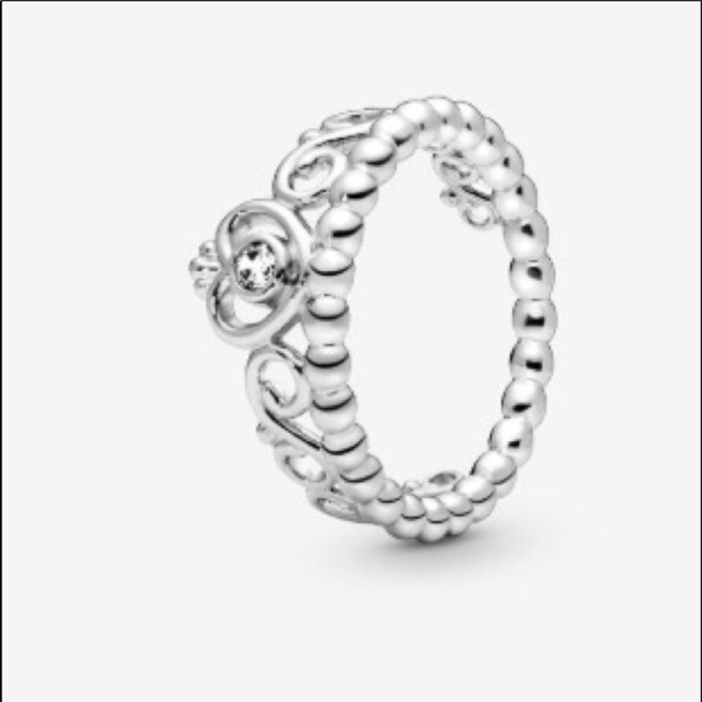Pandora like princess tiara ring - Picture 1 of 3